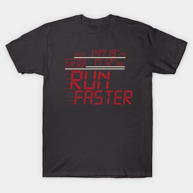 Running sport  typography. Athletics. T-Shirt by lakokakr